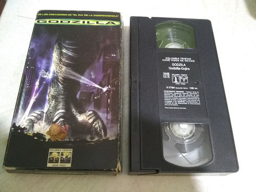 Godzilla Vhs Película 