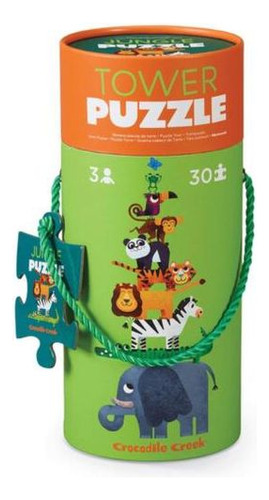 Libro 30 Piezas Tower Jungle Puzzle