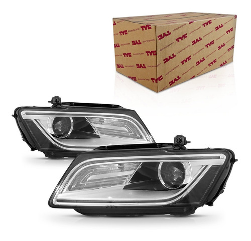 Farol Audi Q5 2013 2014 2015 2016 Led Xenon Foco Simples