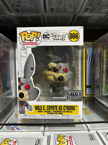 Funko Pop 866 Looney Tunes Coyote As Cyborg Fye