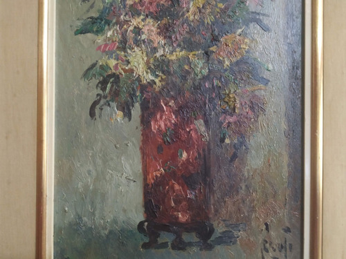 Oleo Cerrito. Flores (Usado)