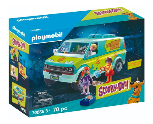 Playmobil Scooby Doo La Maquina Del Misterio 70286 Juguete