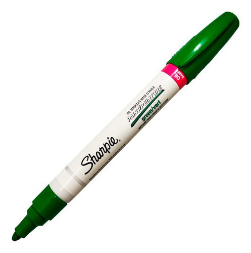 Marcador Permanente Sharpie Paint Verde 3 Mm Bala 36 Piezas