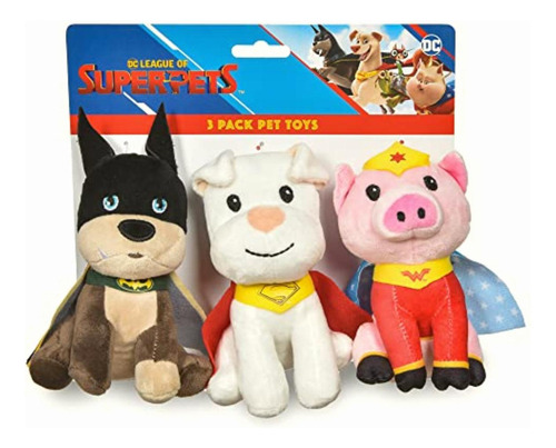 Dc Comics Super-pets Figura De Peluche Krypto, Pb, Ace De 6