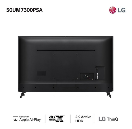 Smart Tv 50 Ultra Hd LG 50um7300 - Garantía Oficial