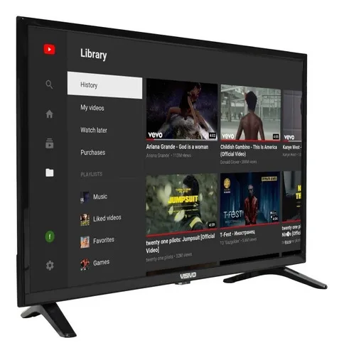 Televisor Visivo Smart Tv Led 40 Pulgadas Full Hd Linux