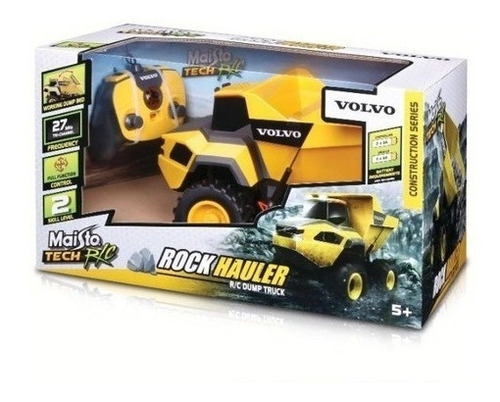 Maisto Volvo Rock Hauler Original Radio Control Escala 1/16