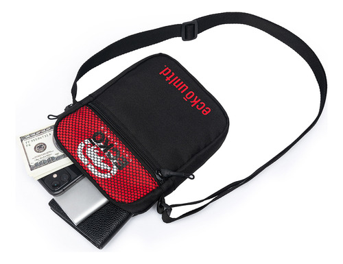Bolsa Transversal Casual Lateral Tira Colo Shoulder Bag Cor Preto Desenho Do Tecido Lisa