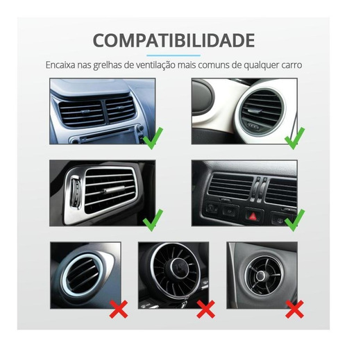 Imagem 4 de 9 de Suporte Automotivo Universal Para Smartphones Runo Trust