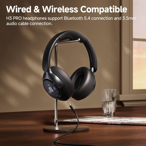 Fones De Ouvido Qcy H3 Pro Com Estojo Protetor Armazenamento