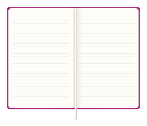 Caderno Capa Dura C/ Pauta Fitto G Cambridge 80 Fls Pink