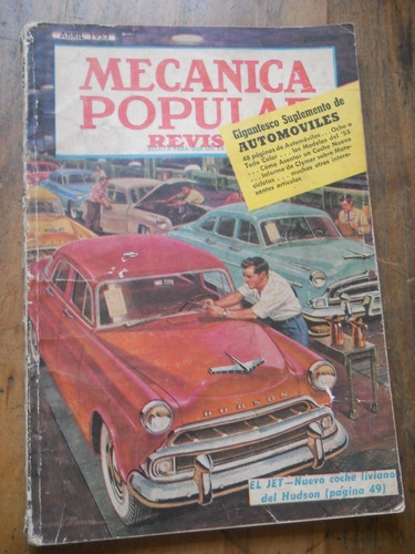 Revista Mecanica Popular.  Abril De 1953