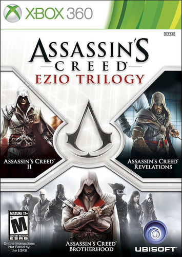 Assassin's Creed - Ezio Trilogy Edition Xbox 360 Fisico