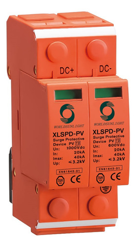 Supresor De Picos Cd 2p 1000v Proteccion Fotovoltaico Solar