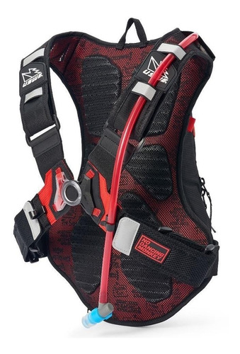 Mochila Hidratación Epic 8 Negro/rojo Uswe Original