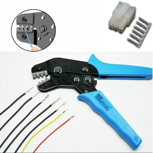 Imagen 5 de 8 de Crimpeadora Para Conectores Pci E Molex Ramal Fuente Poder