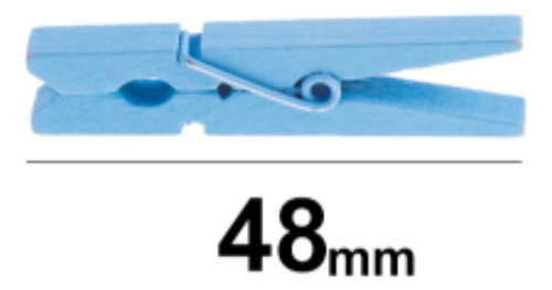 24 Pack De Set De Pinzas De Madera Coloridas 7 Unidades, 4mm
