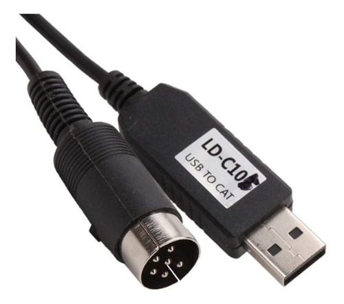 Cable Programable De 1.5m Usb Cat Para Kenwood Ts-440 Ts-450