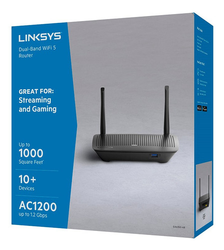 Router Inalámbrico Linksys Ea6350 Ac1200+ Dual Band
