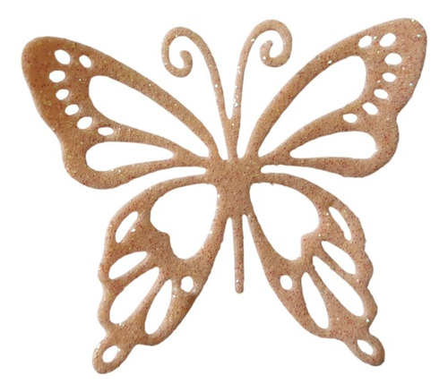 Mariposas Troqueladas Tonos Pasteles Goma Eva Gli(20 Utotal) Colores Surtidos Mariposas En Tonos Pasteles