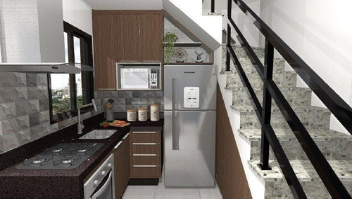 Imagem 5 de 6 de Cobertura Com 2 Dormitórios À Venda, 110 M² Por R$ 550.000 - Vila Pires - Santo André/sp - Co1378