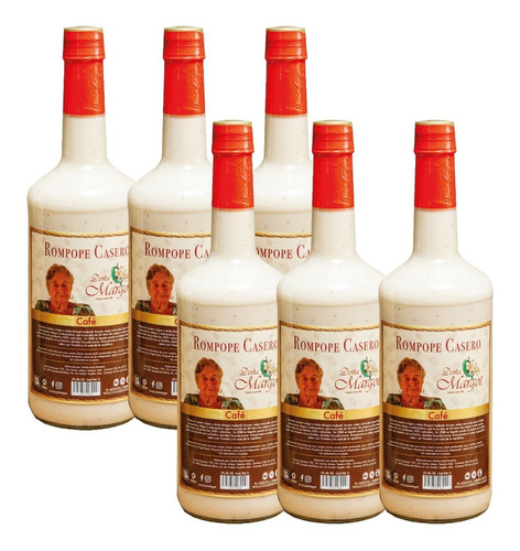 Rompope Casero Doña Margot (6 Litros, Elige Los Sabores)