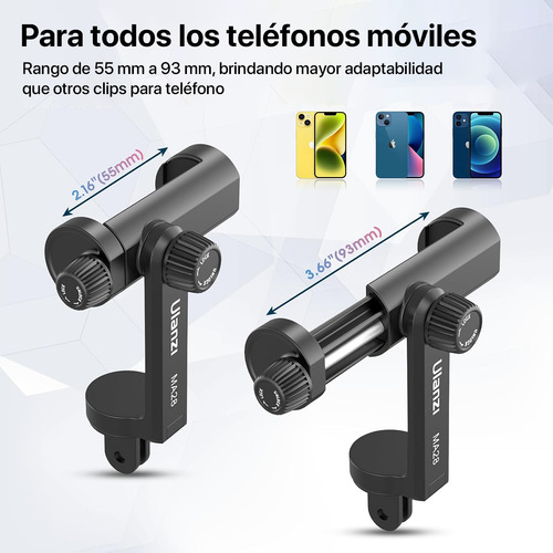 Soporte Universal 360° Ma28 Ulanzi Teléfono Gopro