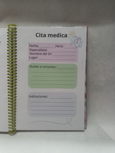 Libreta Pediátrica - Bebés Y Niños