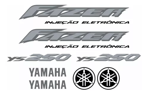 Kit Adesivo Moto Trilha Yamaha Xtz 125 0,20mm Motocross 060 Cor Tricolor