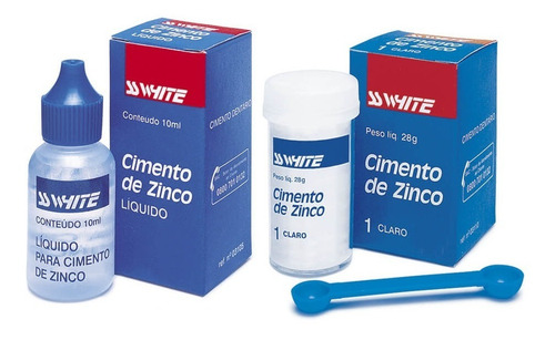 Cimento De Zinco Cola Coroa, Dentes,pivô,provisório Dentsply