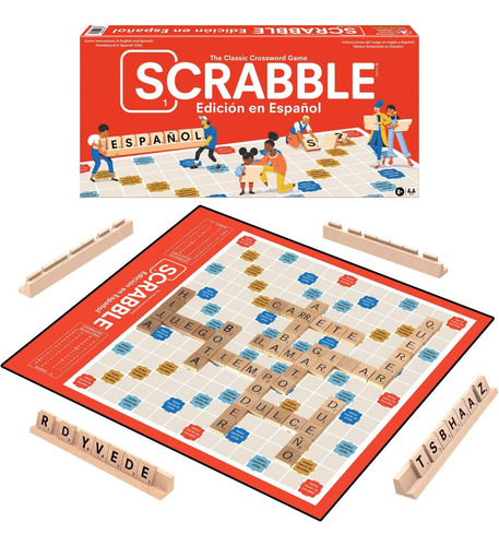 Scrabble Edicion En Español De Winning Moves Games Usa, El J