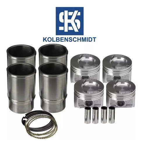 Kit Motor Camisa Pistão Anel Cht 1.6 Gasolina Original Ks