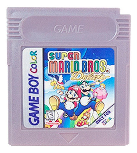 Juego Para Game Boy Super Mario Bros Deluxe Ingles