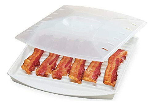 Contenedores, Microondas Bacon Grill Con Tapa