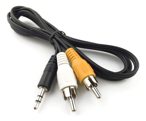 Cable de audio estéreo 2-RCA de 2-RCA a 35 mm, cable Rca