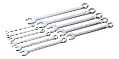 Juego De Llaves Combinadas Sae Cromadas 11 Pzas Power Torque