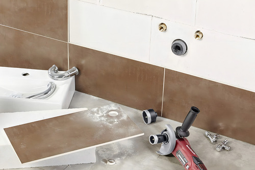 Sierra Copa Diamantada 14mm Ceramica Porcelanato Rosca M14