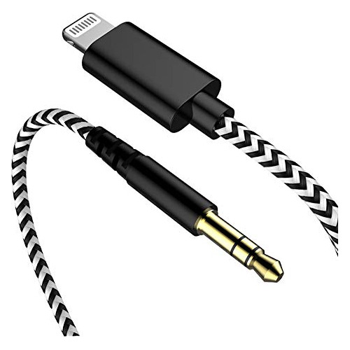 Moou Auricular Aux Adapter Cord 6.6ft Para Apple Kbkts