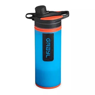 Geopress 24 Oz Water Purifier Bottle - Filter For Hikin...