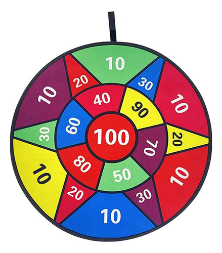 Juego De Tablero De Dardos Grande Para Adultos Con 12 Bolas
