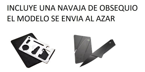 Navaja Tactica Smith & Wesson + Navaja Tarjeta Gratis