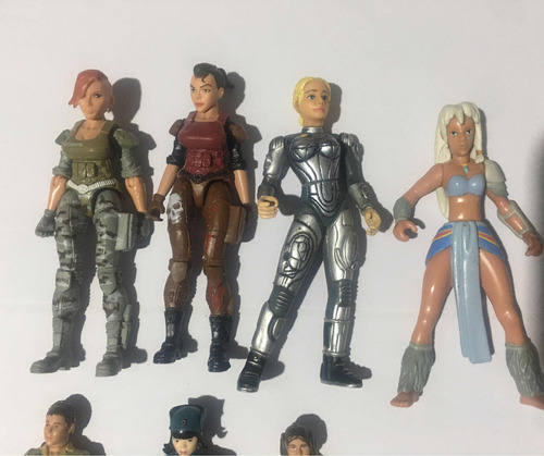 Lote Figuras Femeninas Lanard Y Star Wars