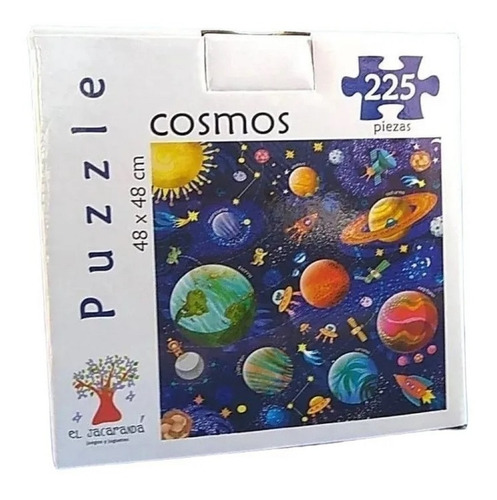 Rompecabezas 225 Piezas Puzzle Encastre Juegos Color 48x48cm