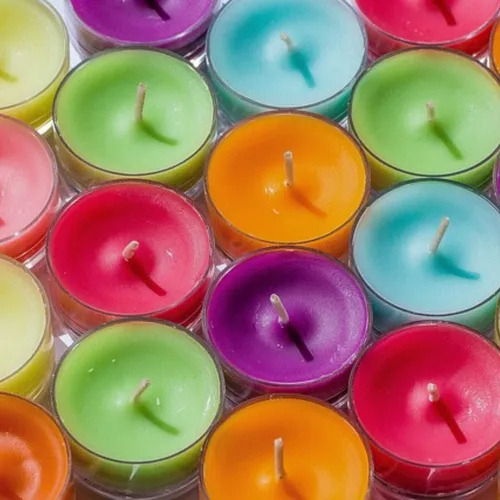 Colorante Velas Cera Soja Parafina Super Concentrado X10grs Naranja