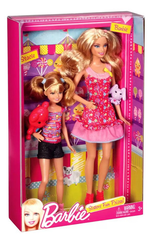 Barbie Family Dupla Irmãs No Parque Da Mattel De 2012