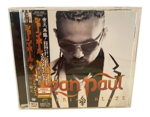 Sean Paul  Imperial Blaze Cd Jap Obi Usado