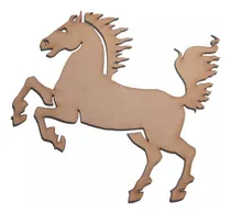 Comprar 20 Pza Caballos Mdf 15cm Centros Mesa Para Fiestas Decorar
