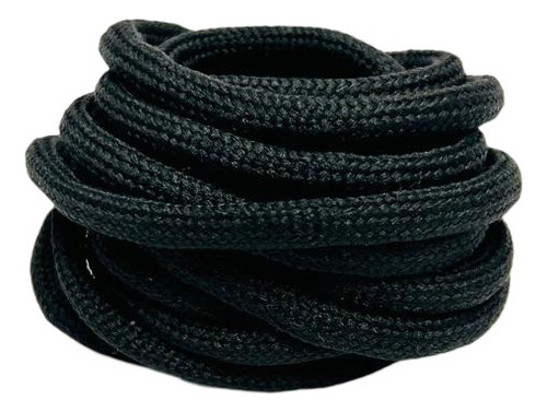 Agujetas/cordones Para Todo Tipo De Calzado Calidad Premium 077-agujeta Redonda Negra De 120cm