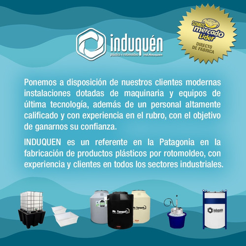 Biokit Induquen Basico 1300lts P/6 Personas - Biodigestor