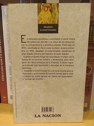 Abaddon El Exterminador - Ernesto Sabato - Ed La Nacion (Usado)